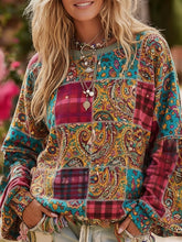 Bohème Boho Floral Art Imprimé Sweatshirt des femmes